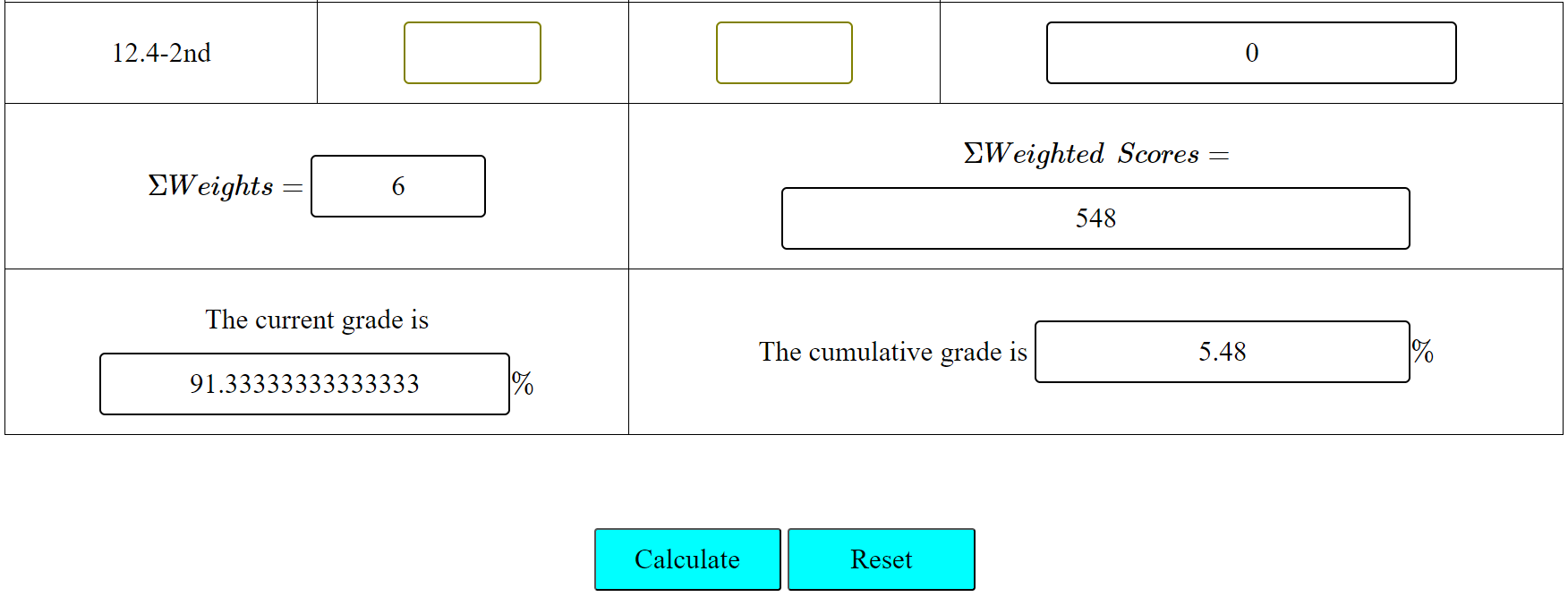 MLM Grade Example: Part 3